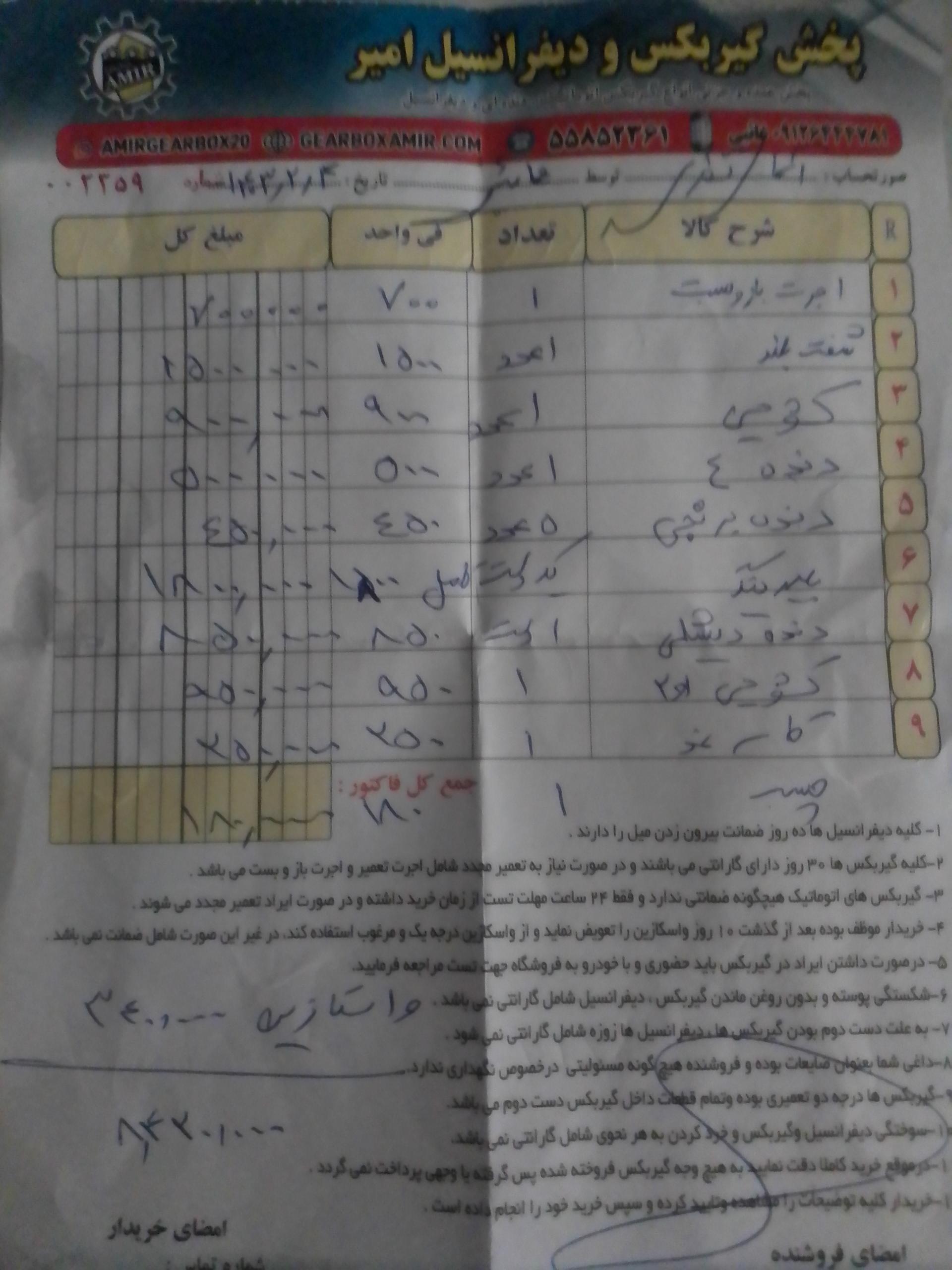 تعمیرگاه تخصصی گیربکس اتوماتیک نیکلاس اتو