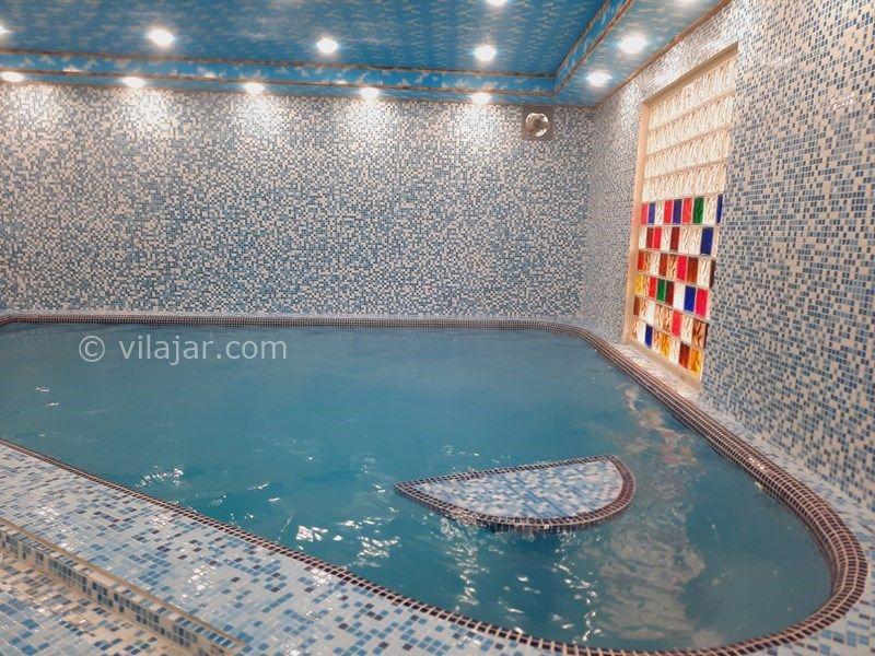 کلبه استخر دار ساحلی در نوشهر