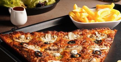 فست فود پیتزا سیب 360