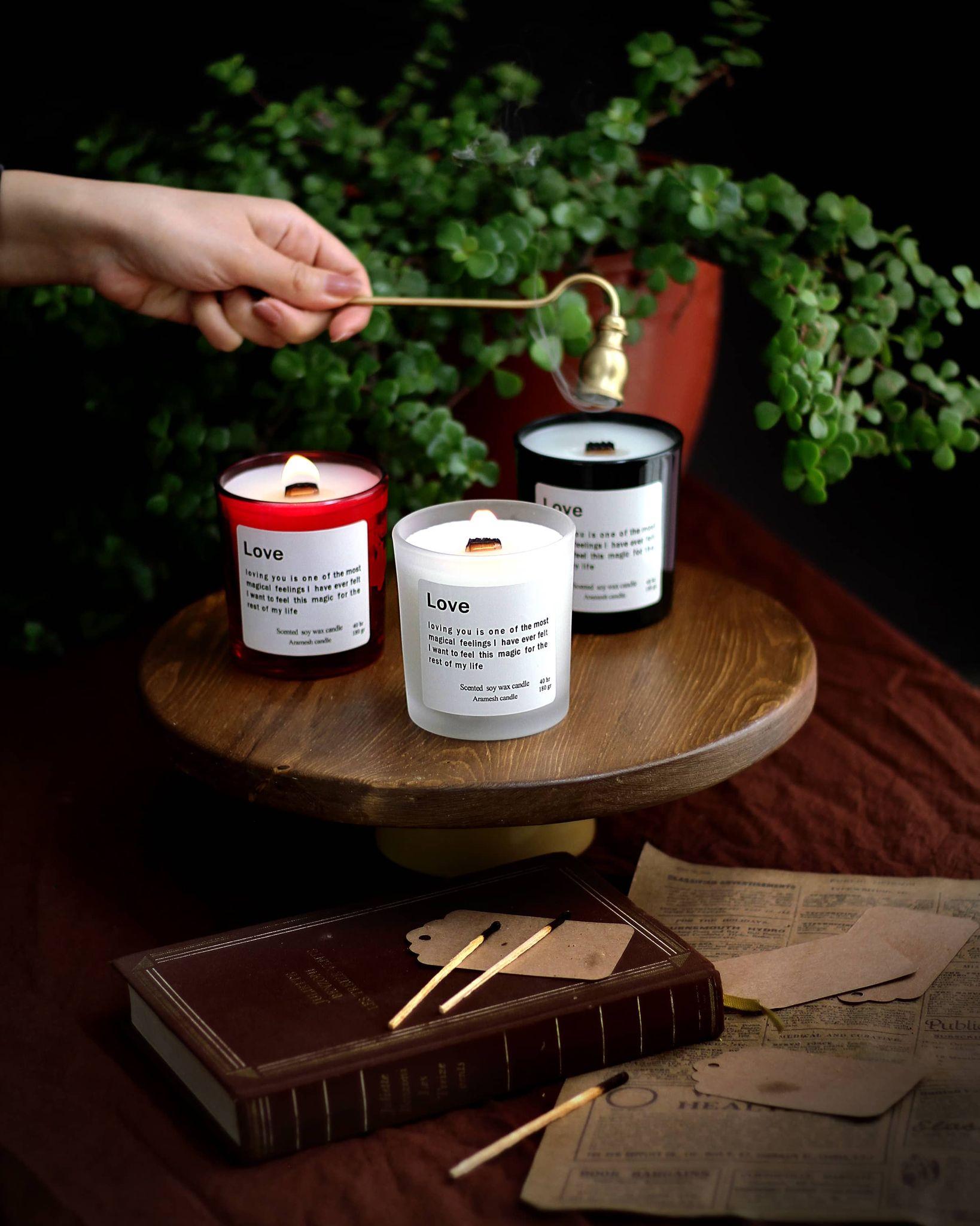 کارگاه تولید شمع دست ساز آرامش