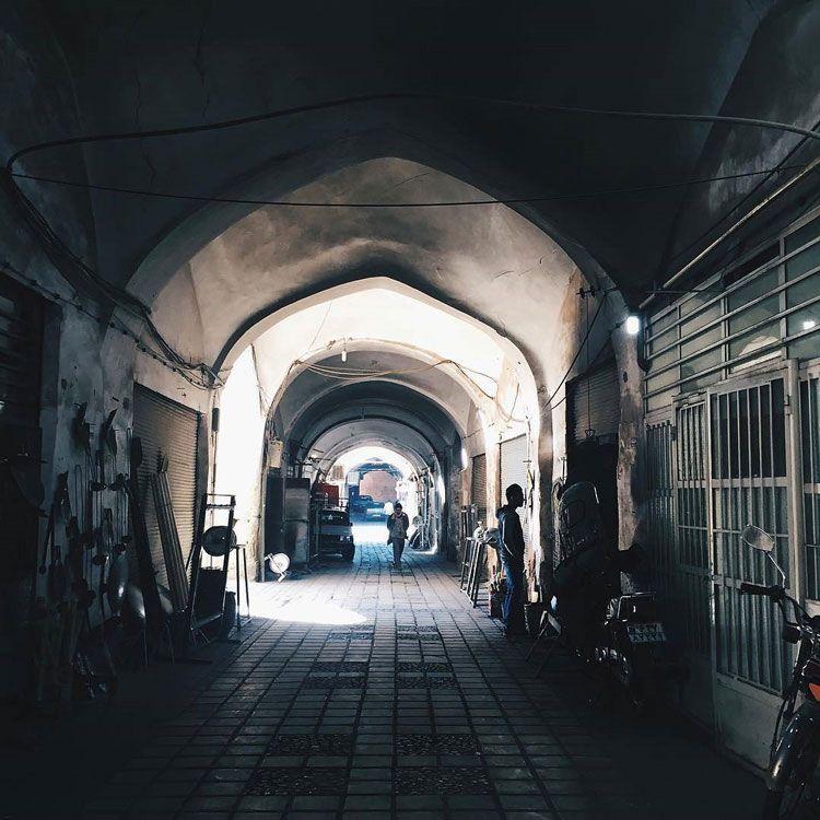 موقوفه سرای خان کهنه سرای دوم  بازار طلا فروشان یزد 