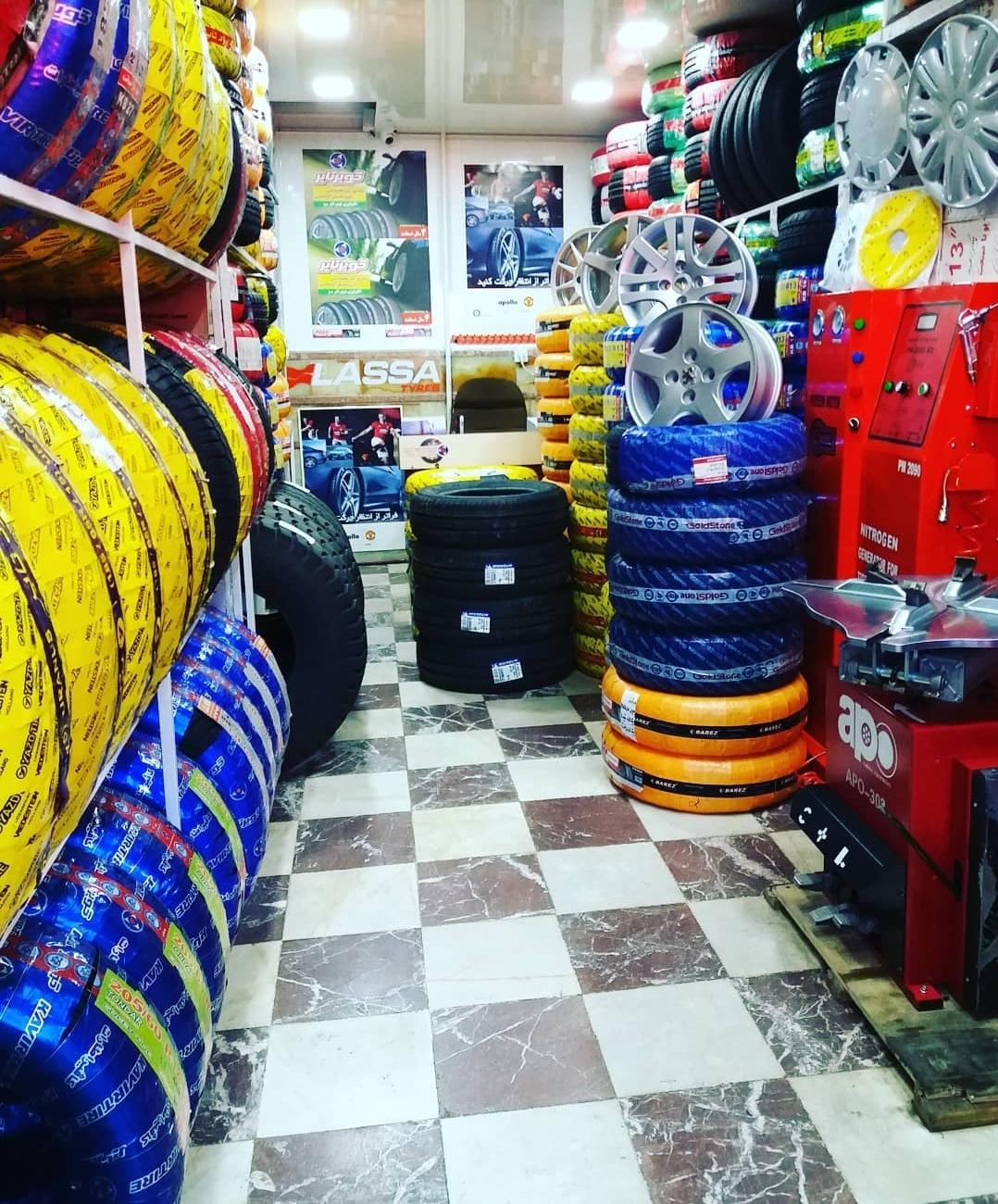 رینگ و لاستیک باغبانی جاوید