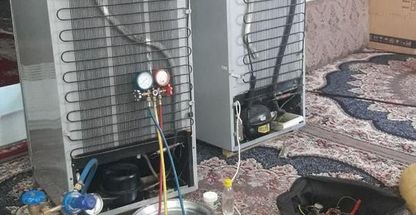تعمیرات یخچال در منزل سراسر قم-شیرزاد