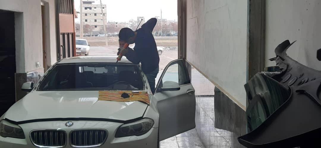 شیشه اتومبیل ایمن