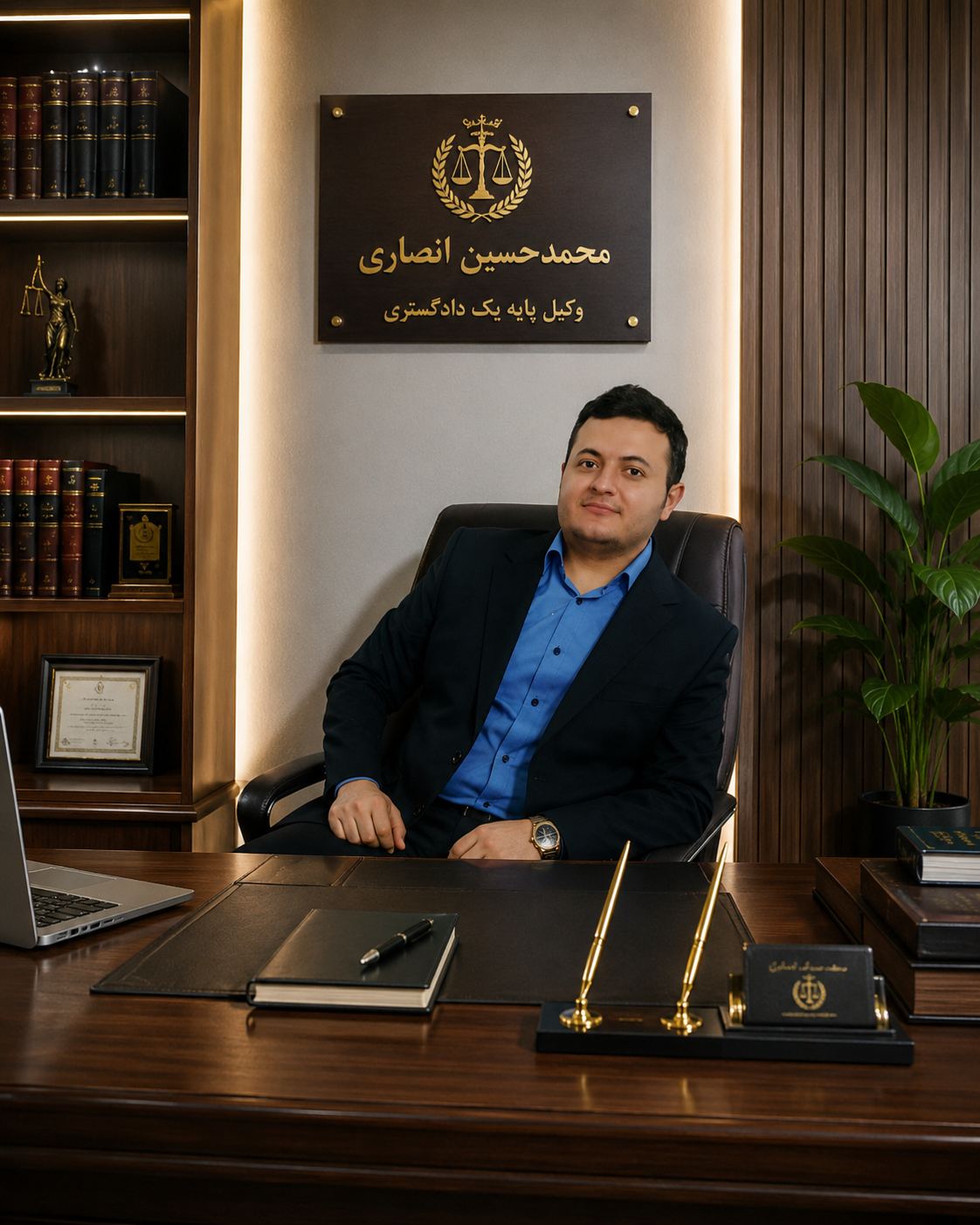 وکیل پایه یک دادگستری محمدحسین انصاری
