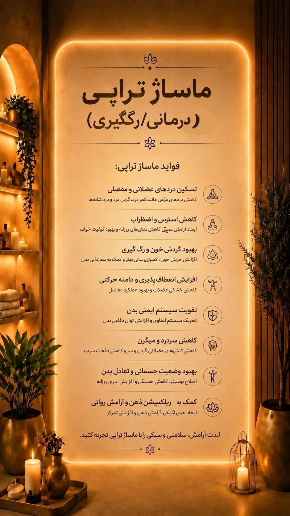 ماساژ مرد روز