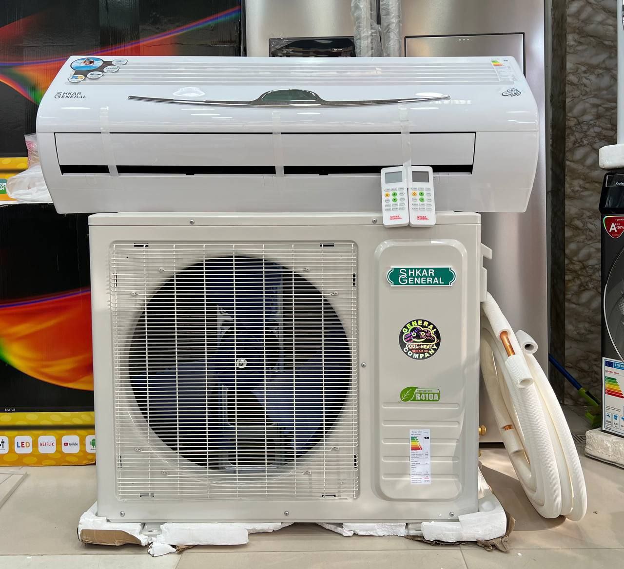 نصب وراه اندازی کولر گازی اسپلیت علی