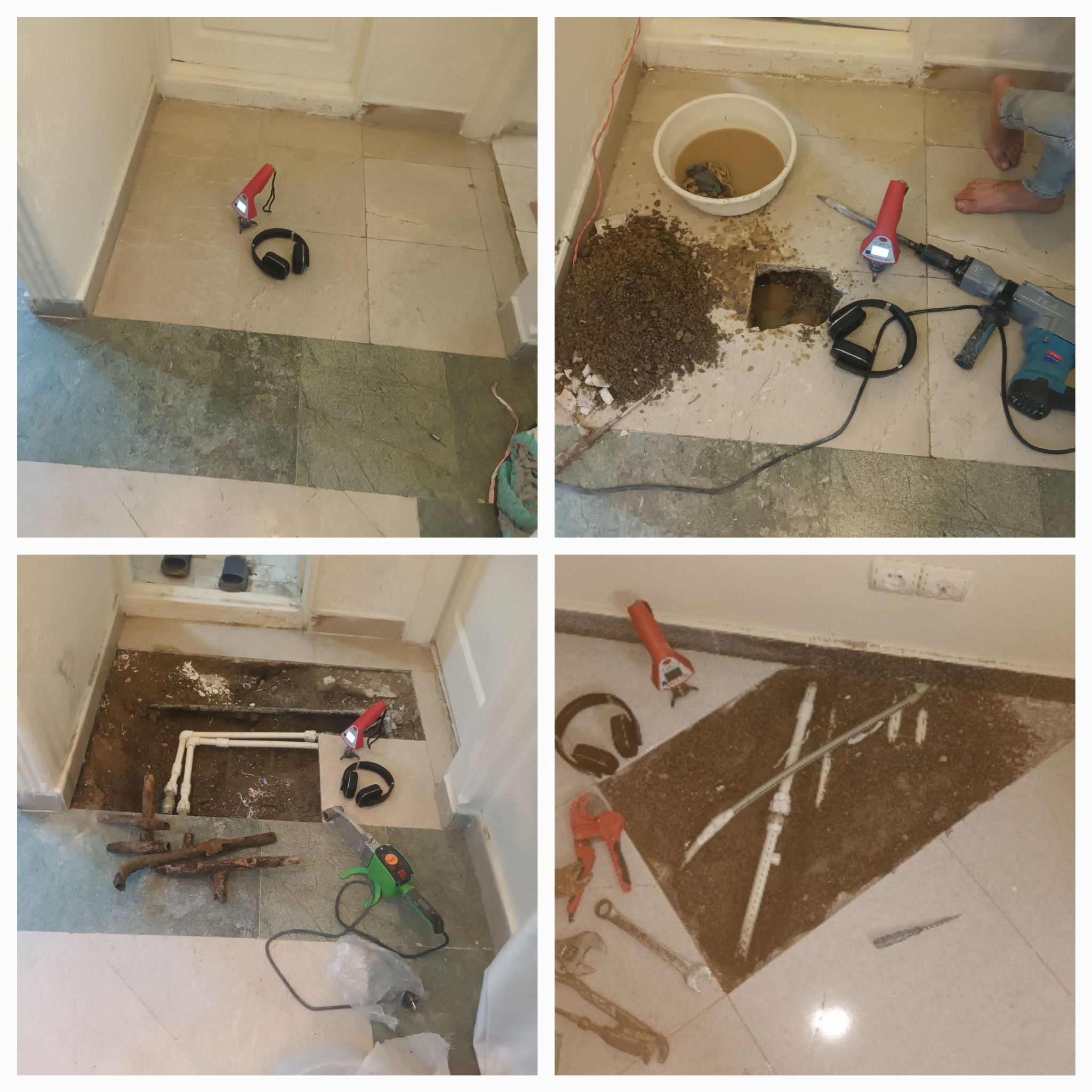 تاسیسات و تشخیص ترکیدگی حیدری