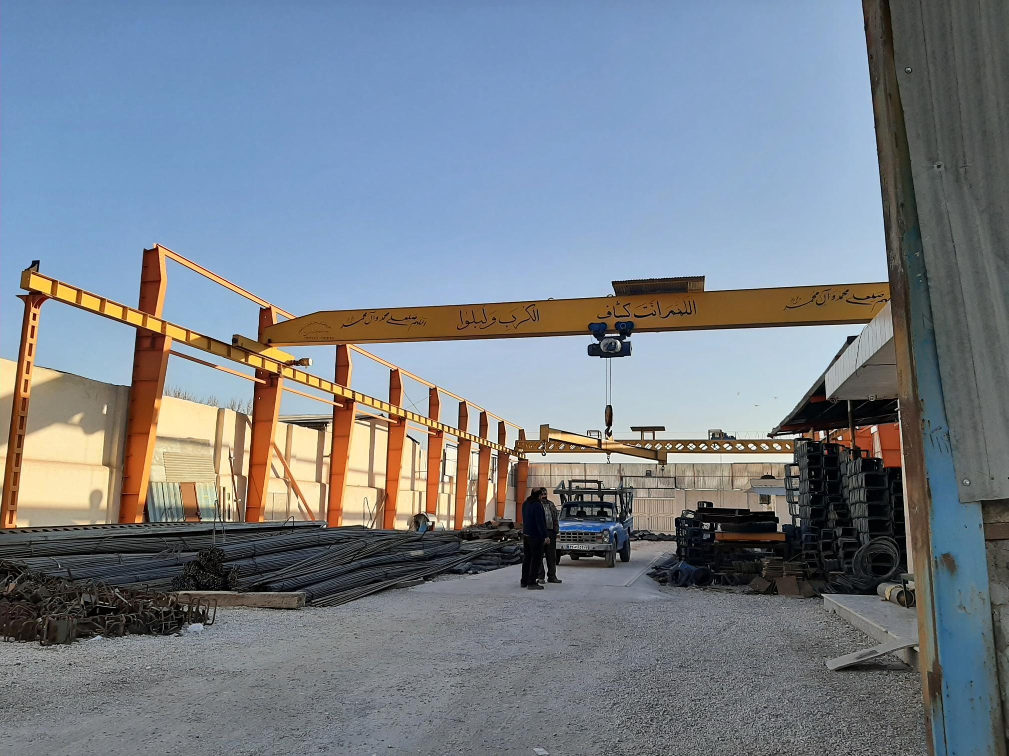 انبار شرکت فولاد نوین پاسارگاد