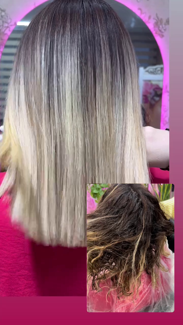 خدمات تخصصی رنگ و کراتینه مو ثمر