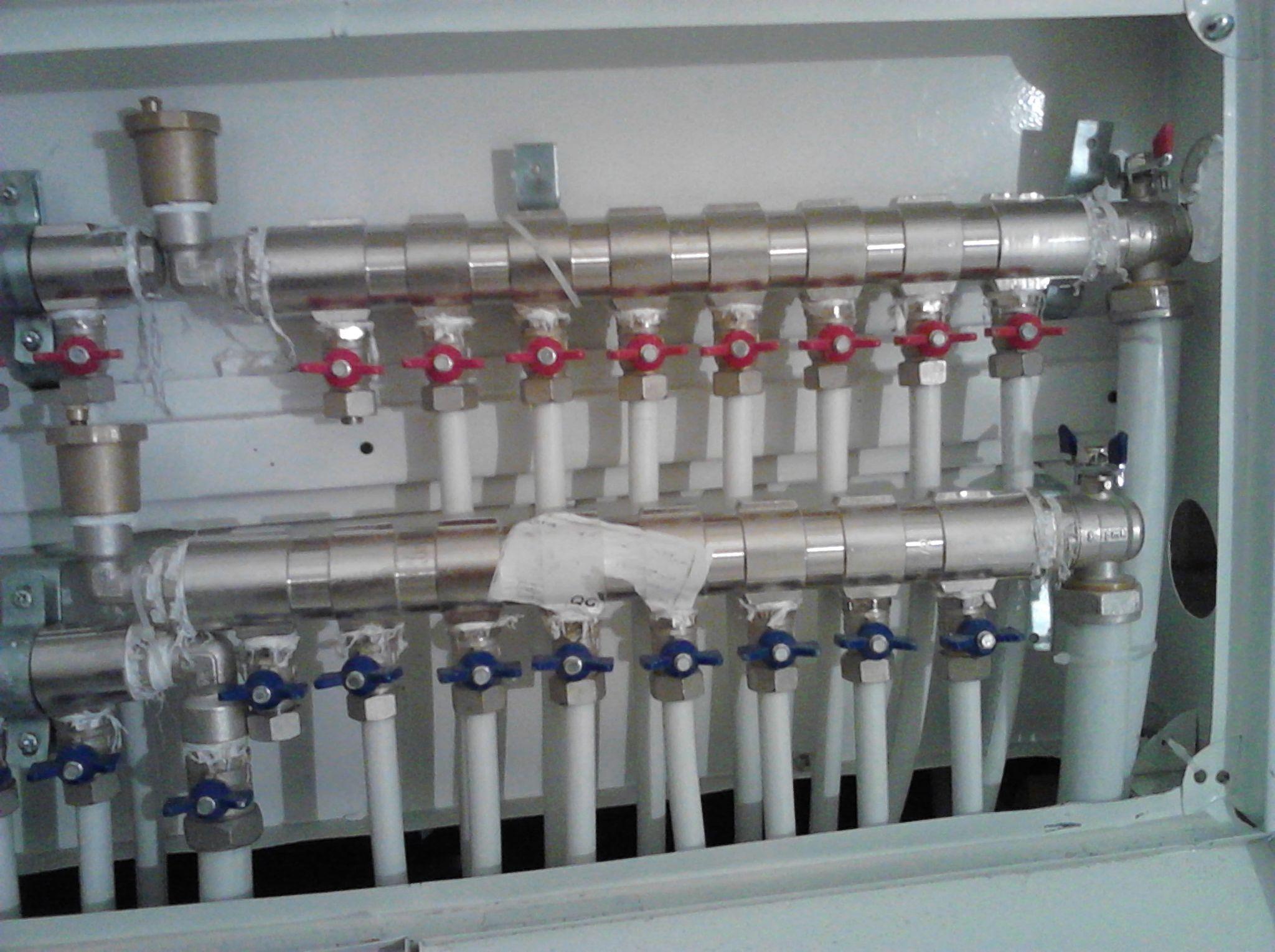 لوله کشی سرد گرم و شوفاژ ساختمان | رجب نیا