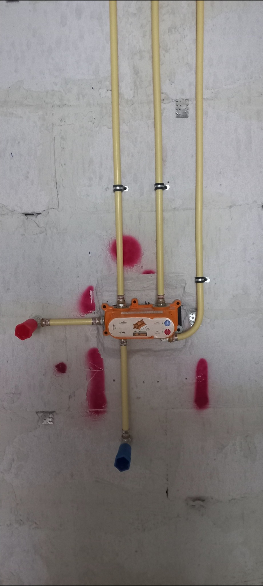 تاسیسات ابرسانی و نصب شیرالات توکار