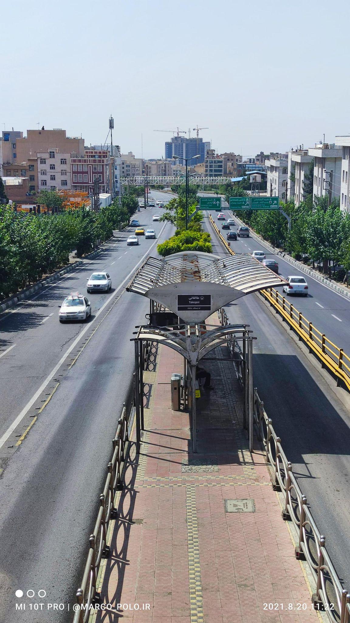 ایستگاه اتوبوس آیت الله طالقانی