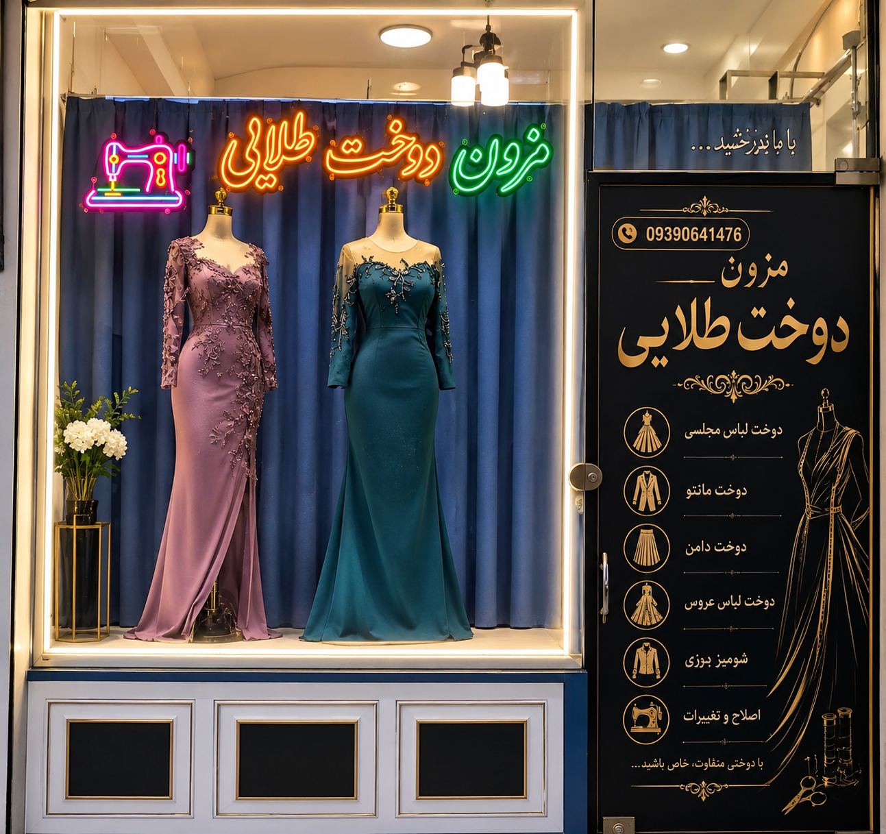 مزون دوخت طلایی
