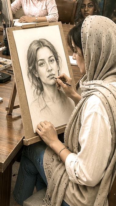 آموزشگاه نقاشی هنرهای زیبا