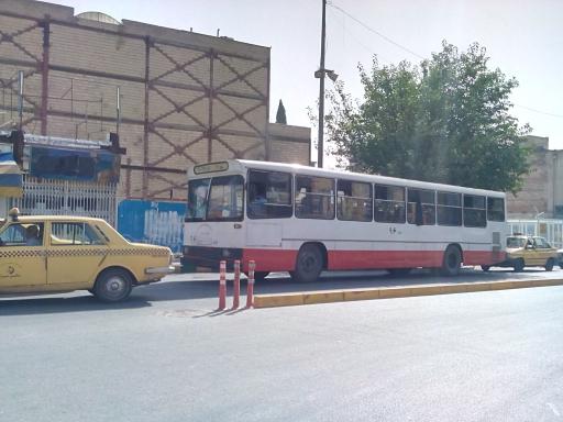 ایستگاه اتوبوس شهید فتحی  تخلیه 