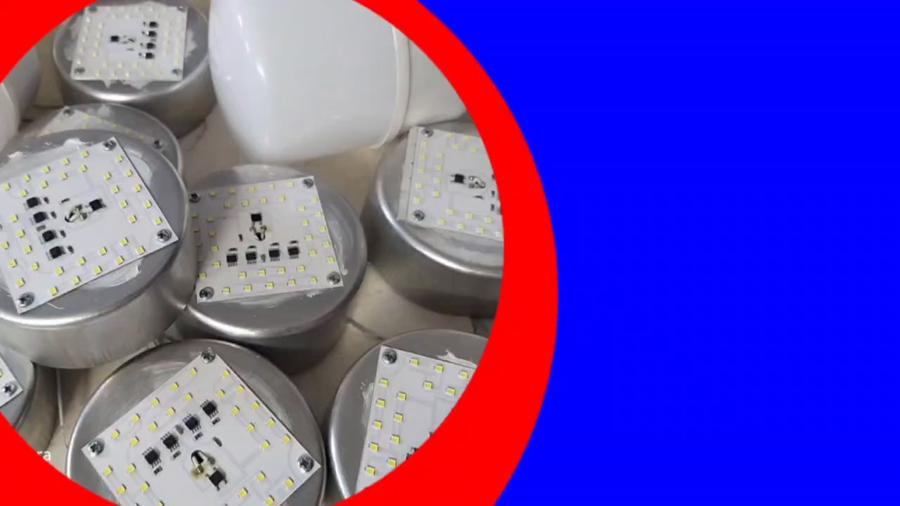 تولید و فروش قطعات لامپ LED