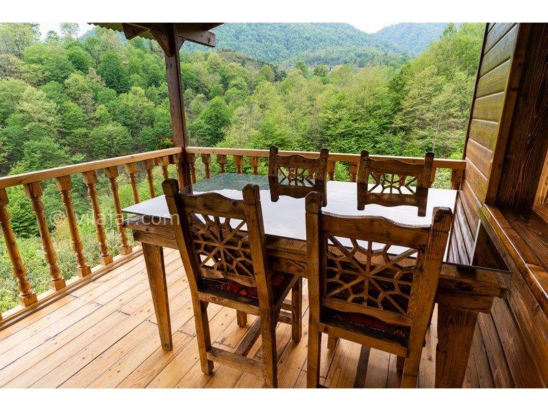 اجاره ویلا چوبی جنگلی در رامسر