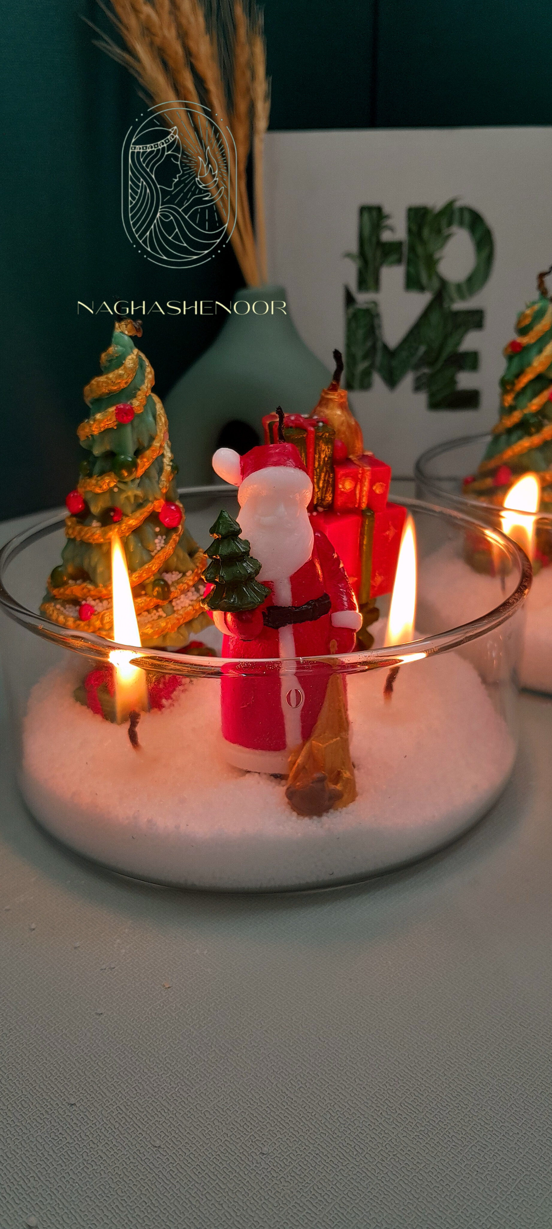 شمع های دست ساز نقاشِ نور