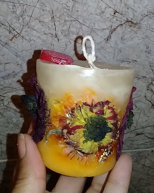 شمع سازی رز