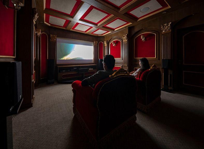 طراحی و اجرای سینمای خصوصی خانگی دروم