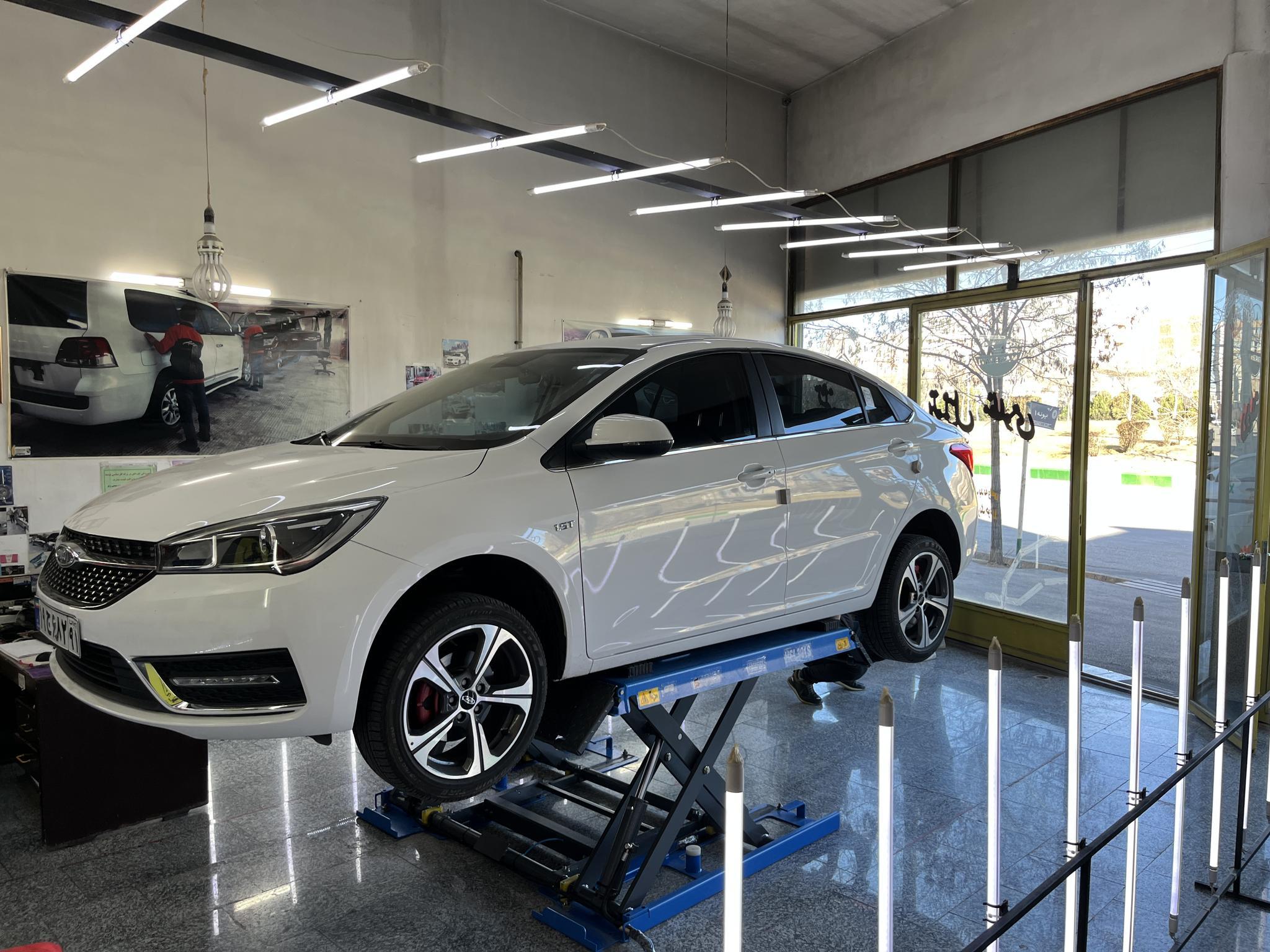 تشخیص رنگ حرفه ای اتومبیل کیوان