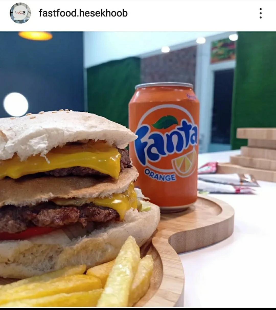 فست فود حس خوب