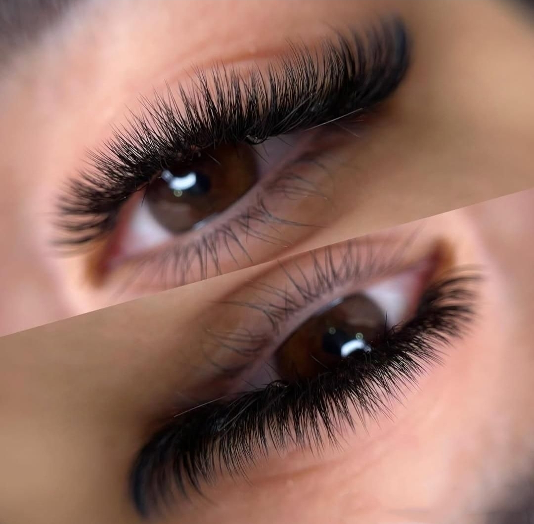 اکستنشن لیفت و لمینت مژه و ابرو نفس