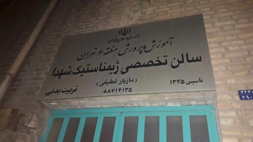 سالن تخصصی ژیمناستیک شهدا