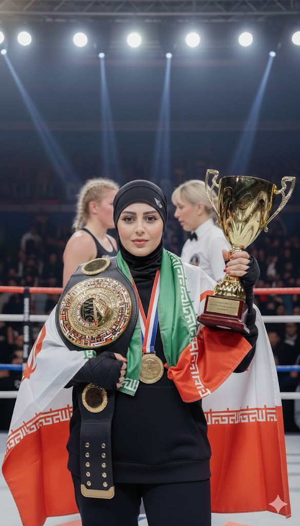 باشگاه کیک بوکسینگ تخصصی بانوان