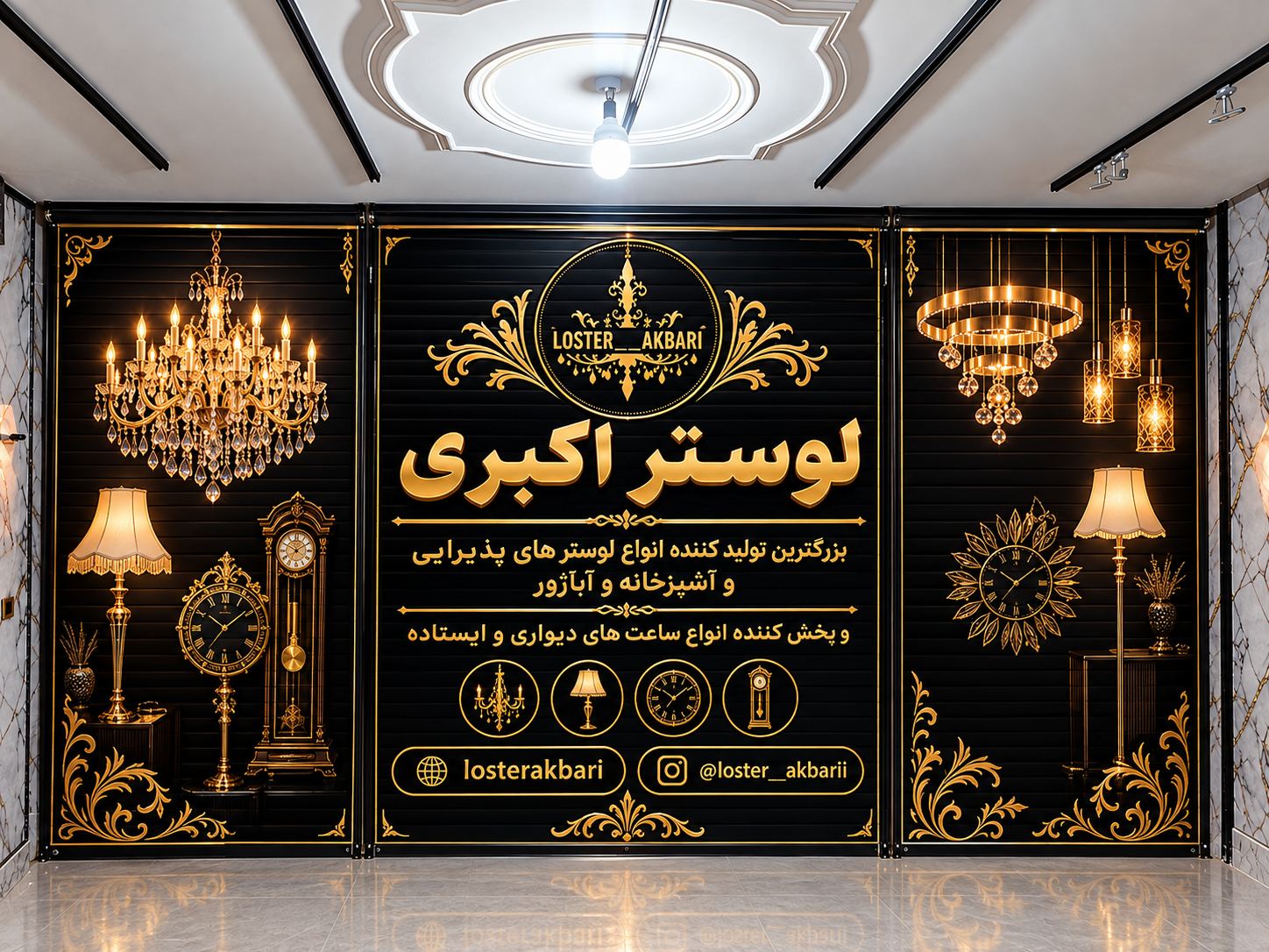 لوستر اکبری