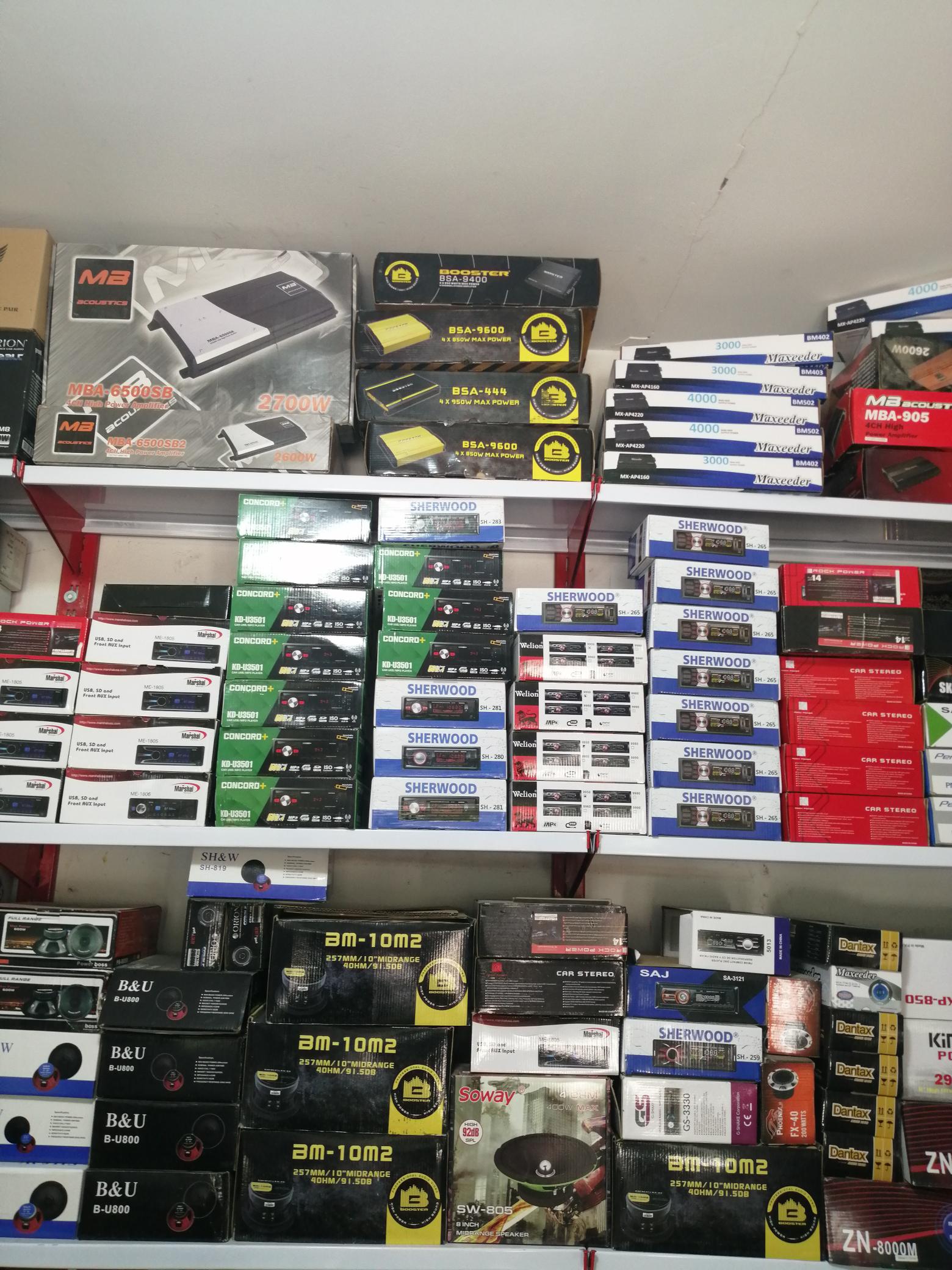 فروشگاه ضبط وباند و دزدگیر کیاسیستم