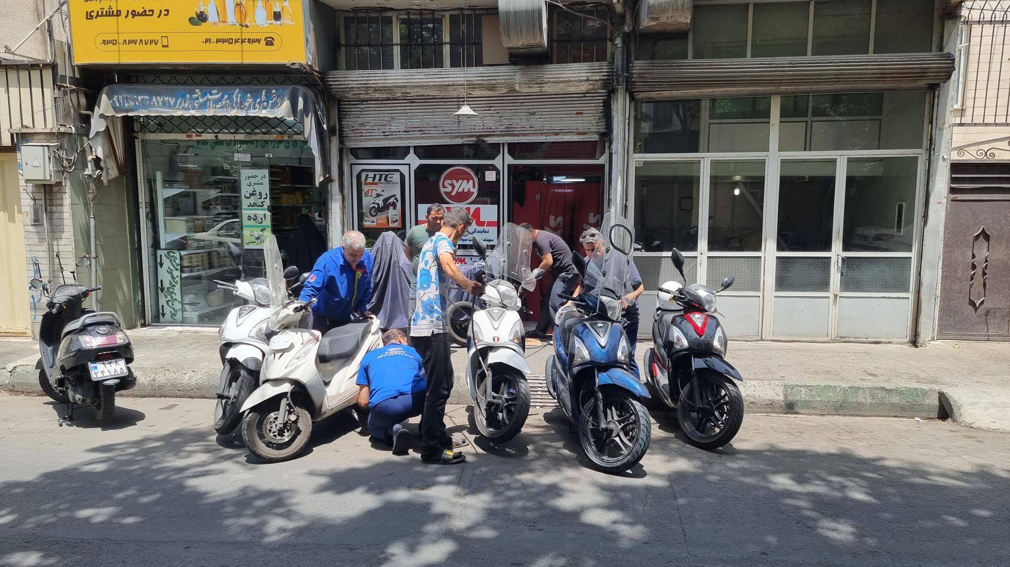 نمایندگی موتورسیکلت میرحامد