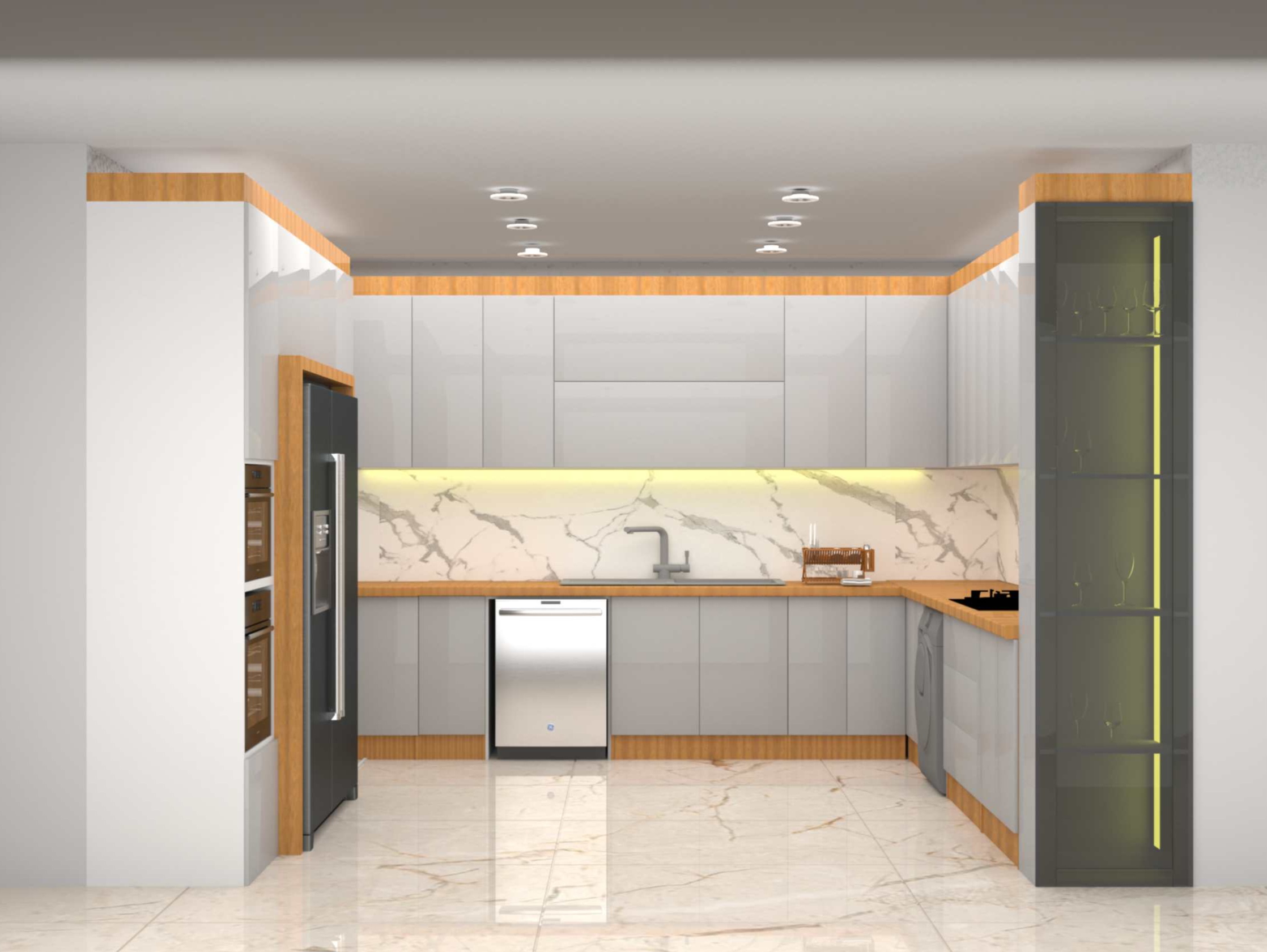 طراح کابینت آشپزخانه بهروج