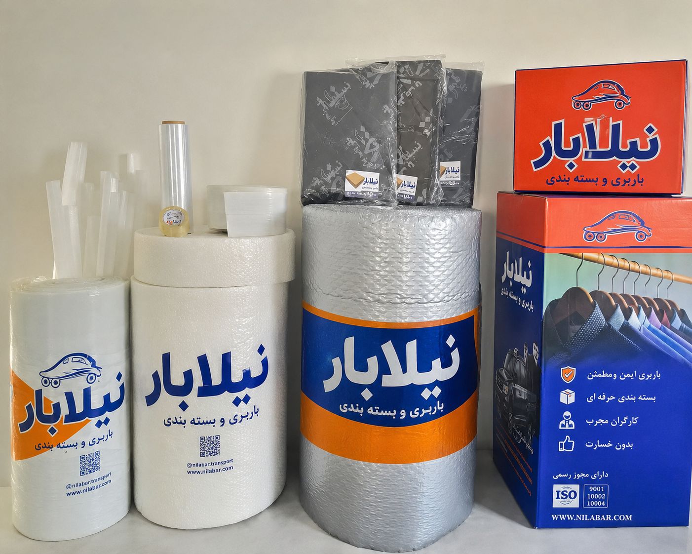 باربری اتوبار نیلابار اثاث کشی بسته بندی