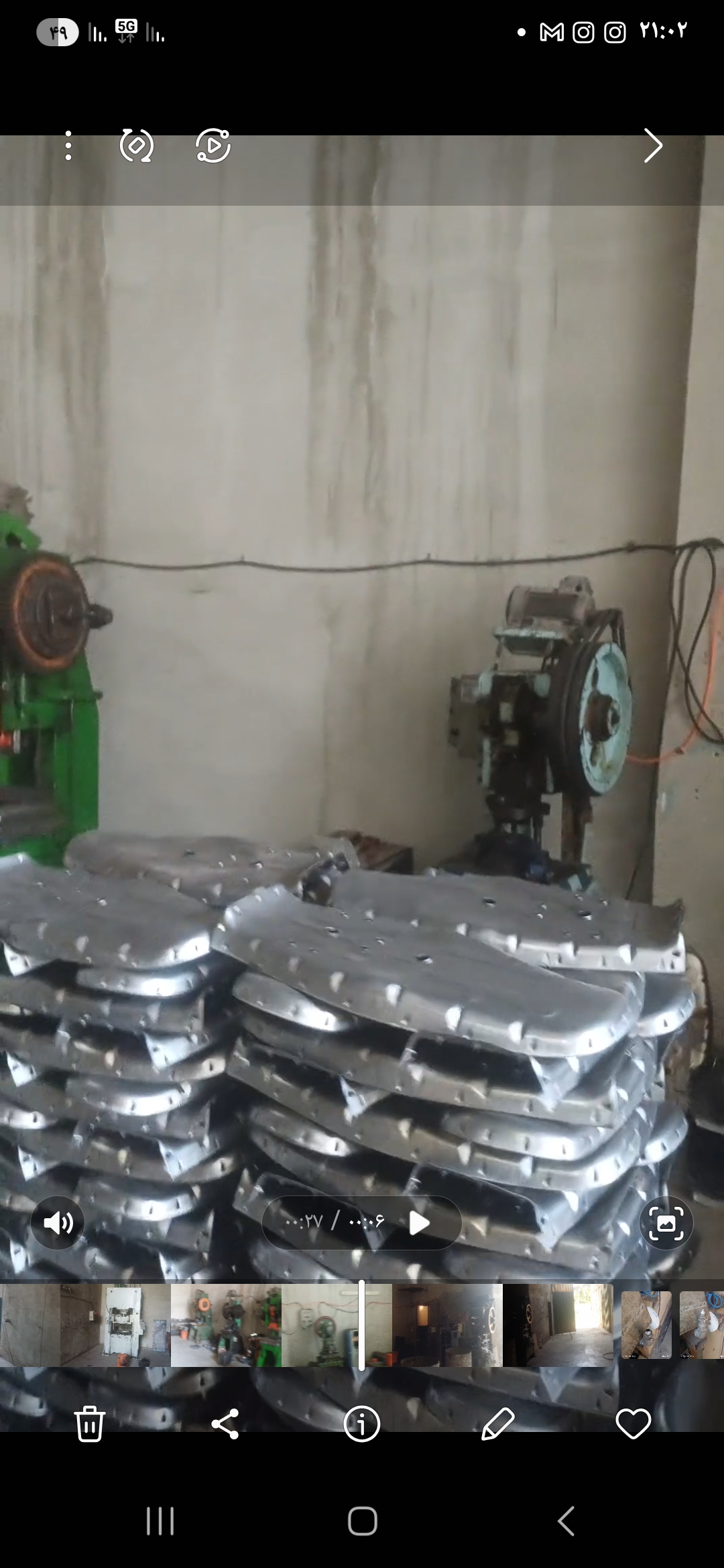 تولید صندلی موتور سیگلت هندا۱۲۵ مرزبان