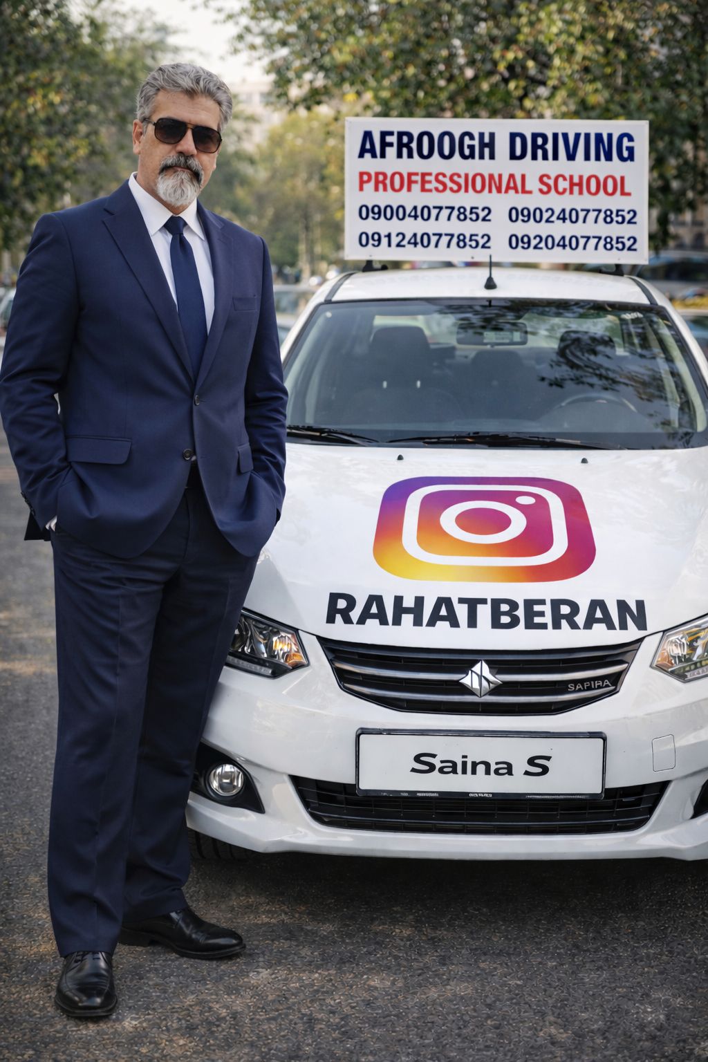 آموزش رانندگی حرفه ای افروق