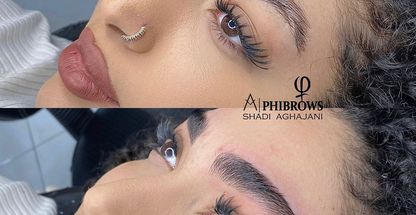 کاشت ابرو فیبروز میکروبلیدینگ شادی