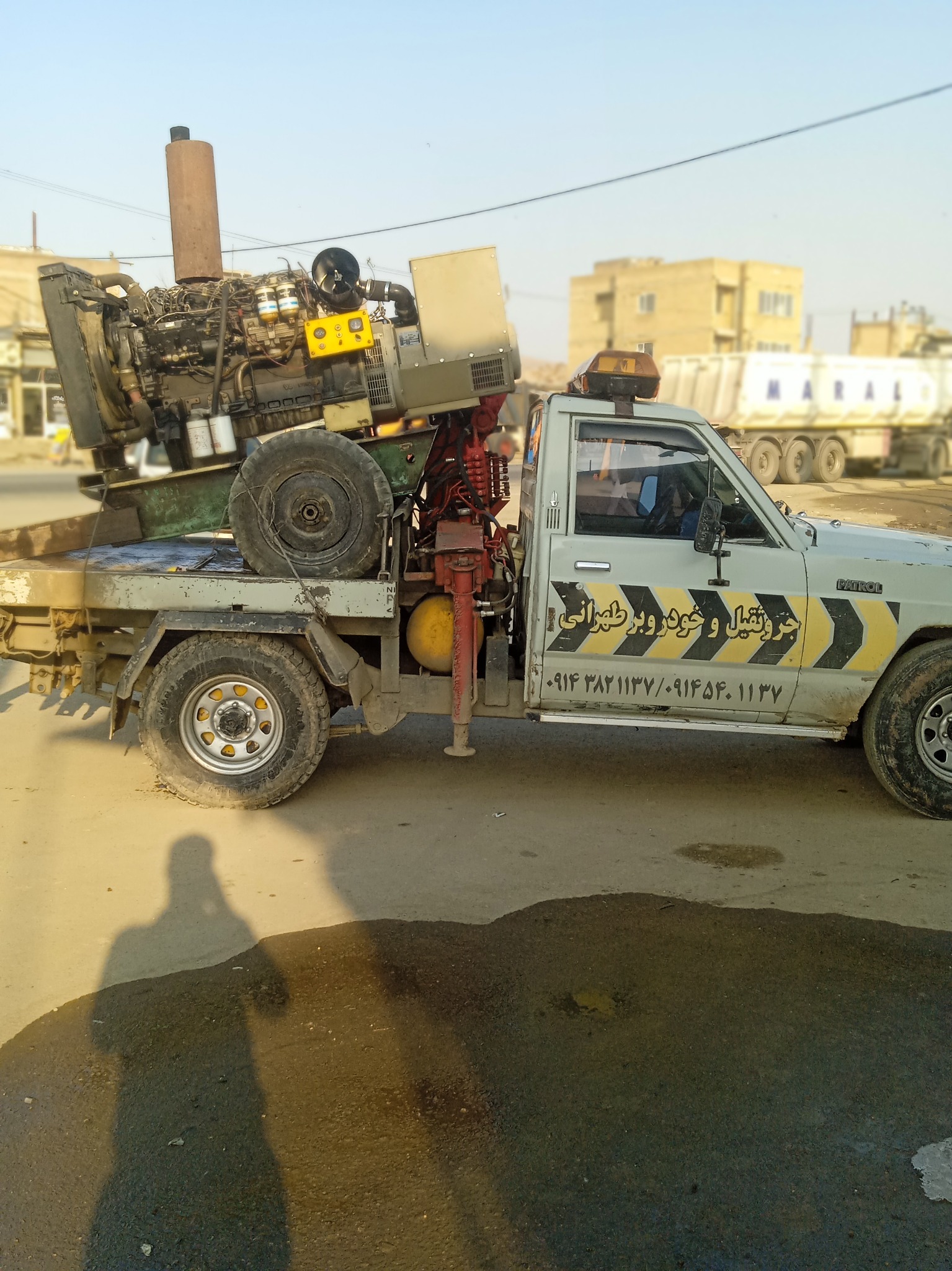 انجام کلیه خدمات جرثقیل وامداد زانیار