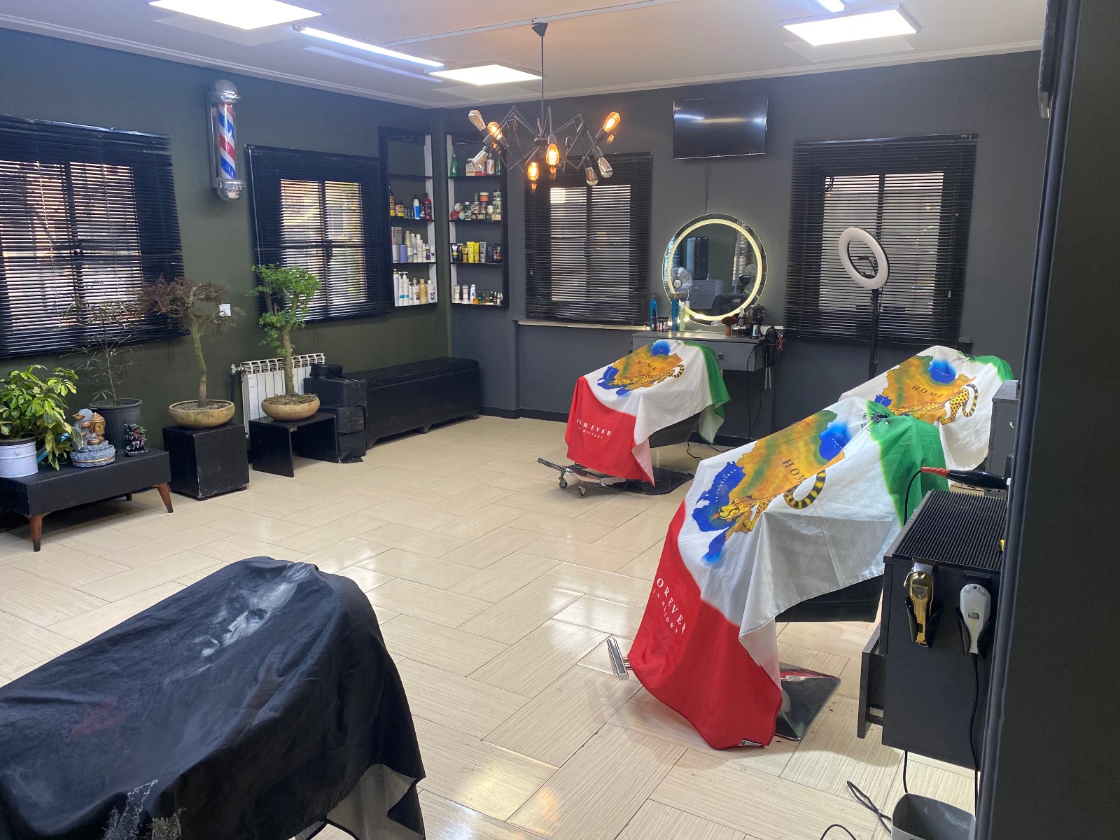 آرایشگاه مردانه استایل RM