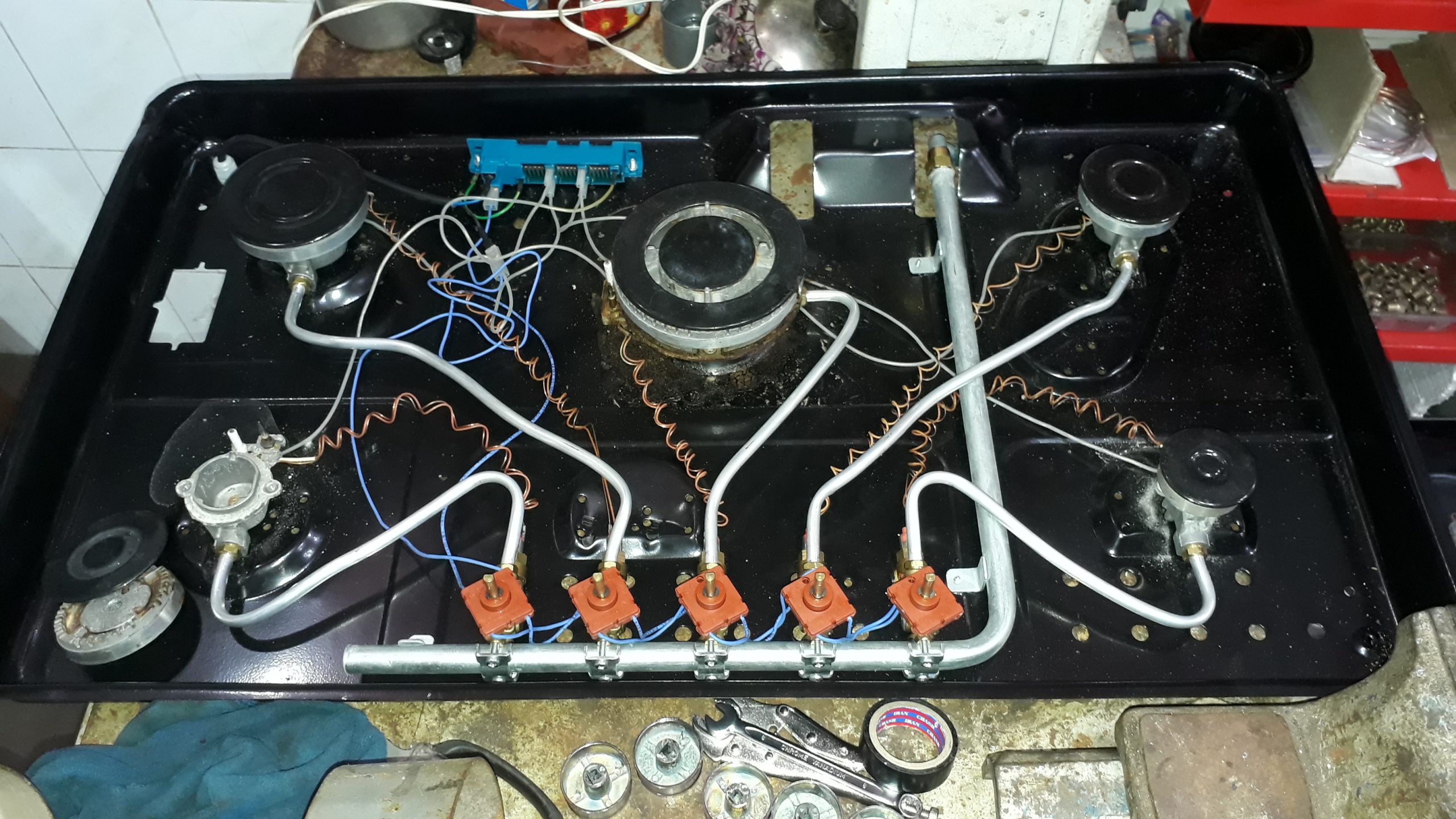 تعمیر سرویس ایگرمکن بخاری اجاق گاز