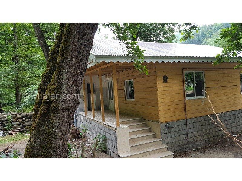 ویلای چوبی در جاده اسالم