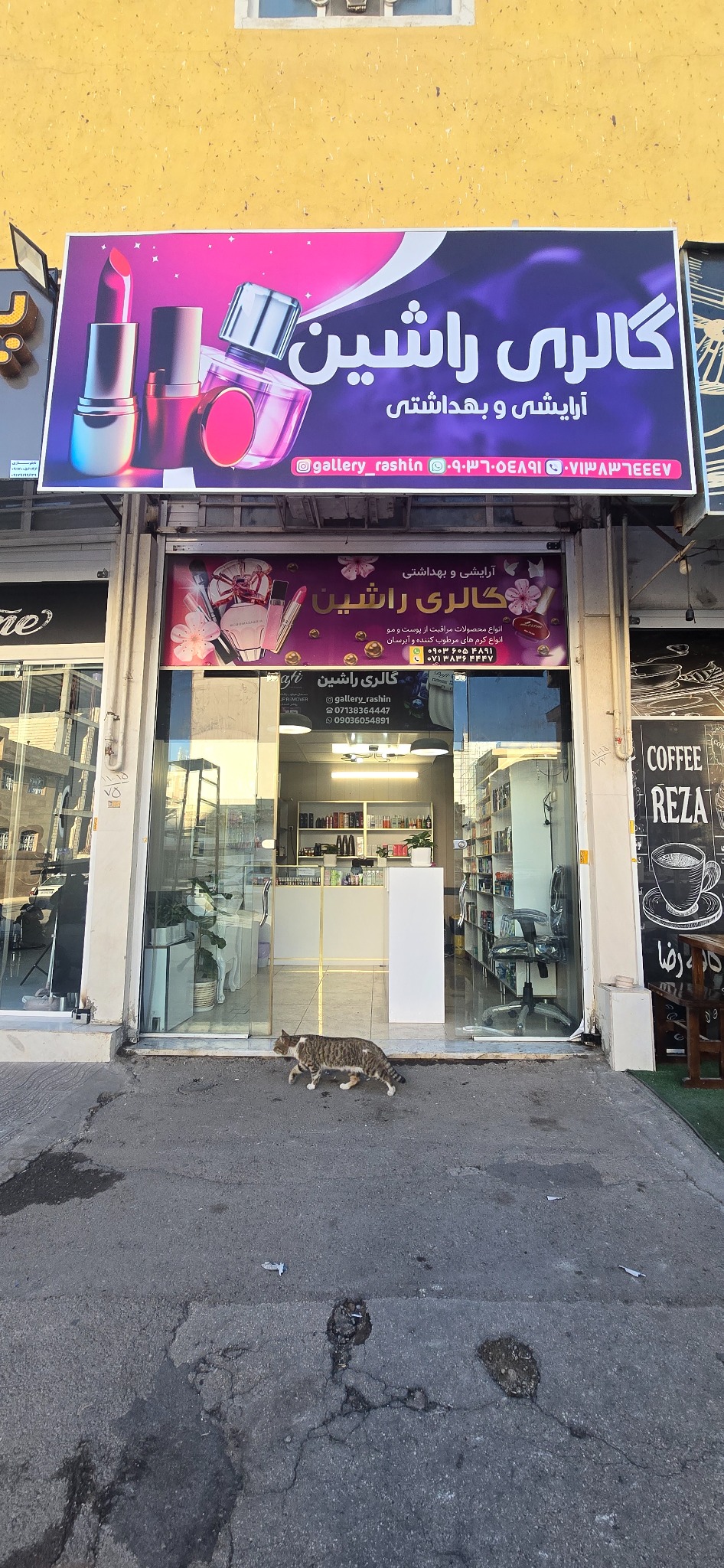 گالری آرایشی و بهداشتی راشین