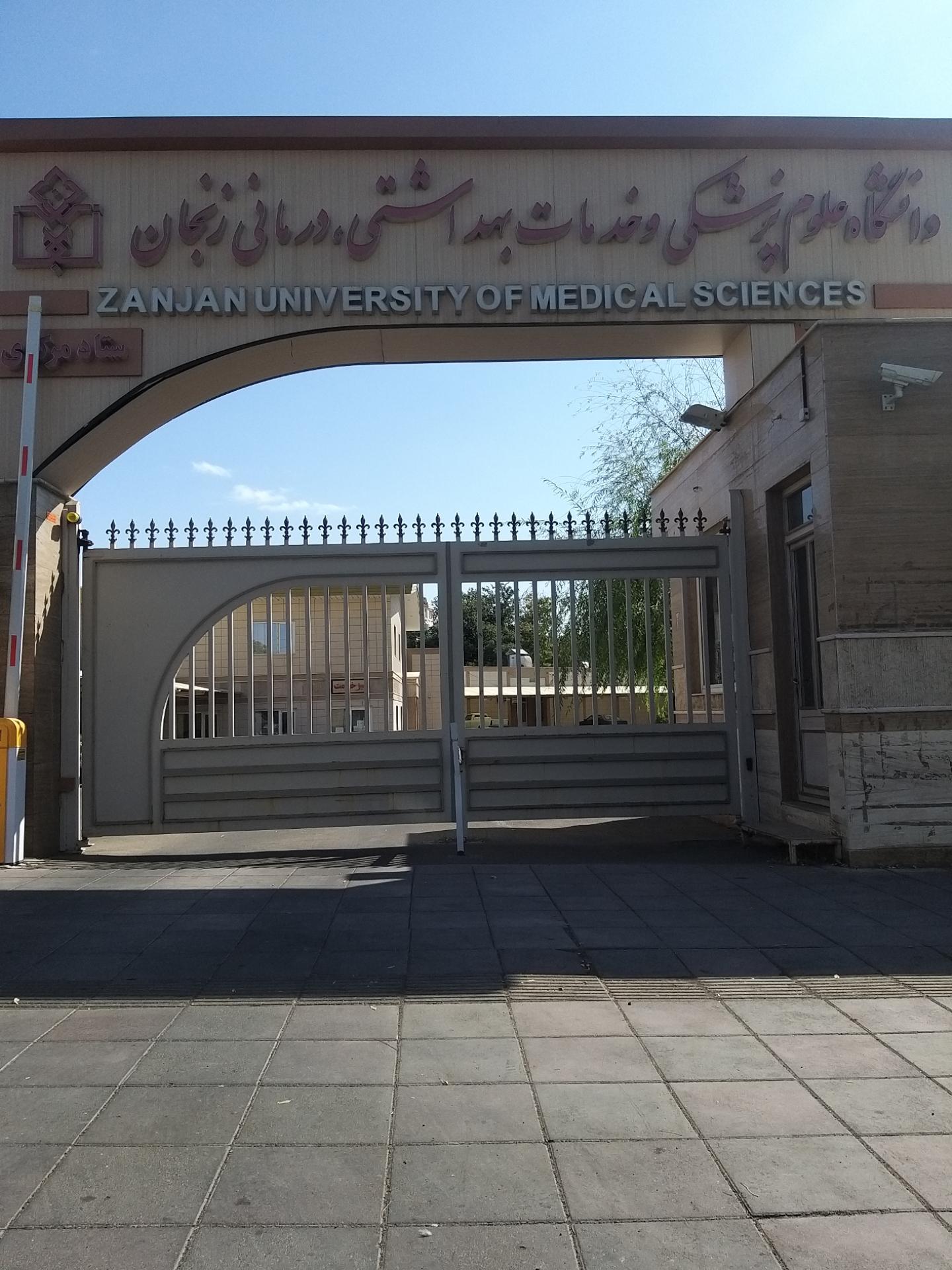 دانشگاه علوم پزشکی  زنجان   دانشکده پزشکی
