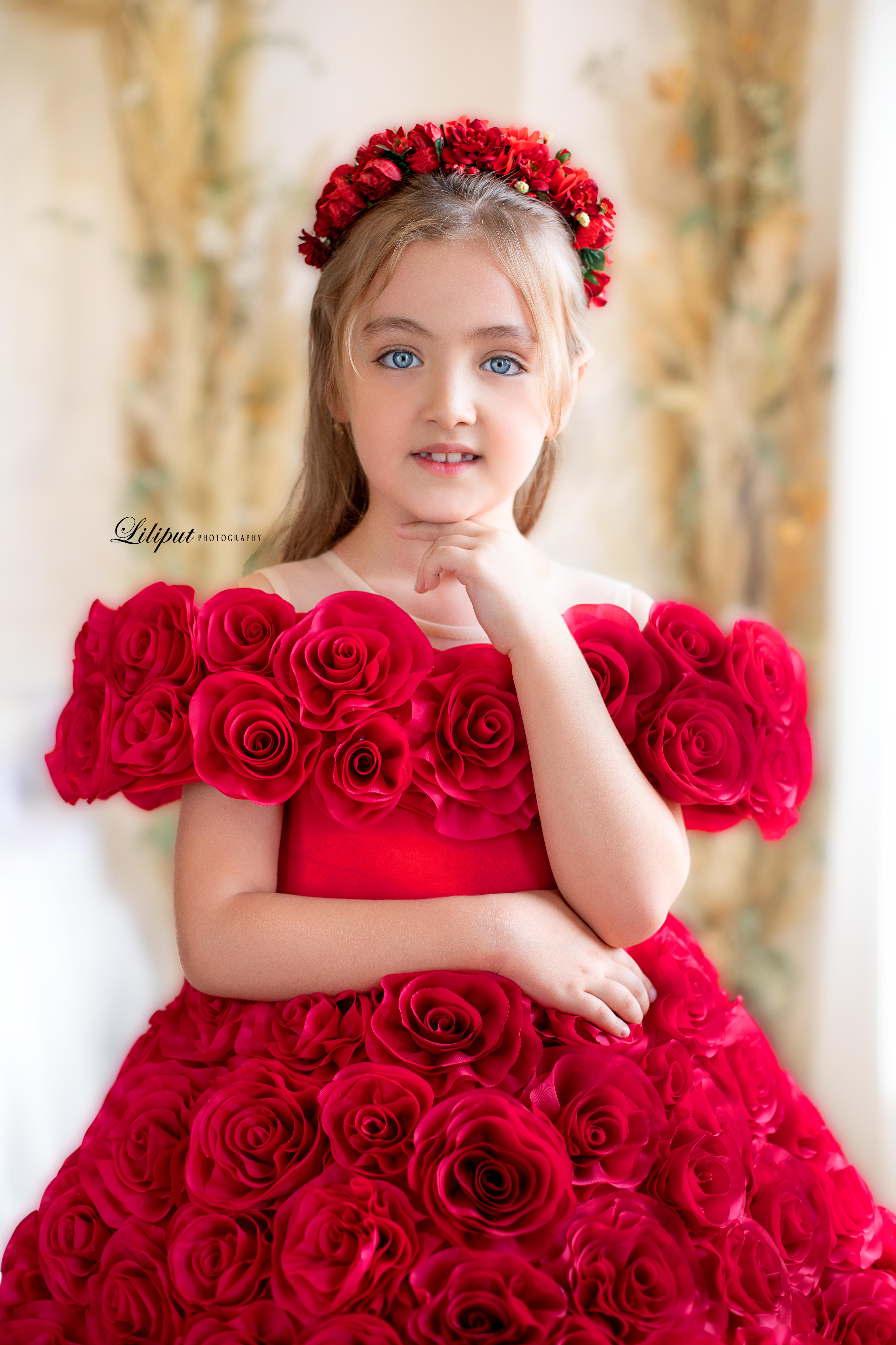 لباس مجلسی دخترانه مزون بایان