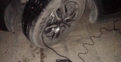 پنچرگیری و تعویض لاستیک درمحل وسیار شمس