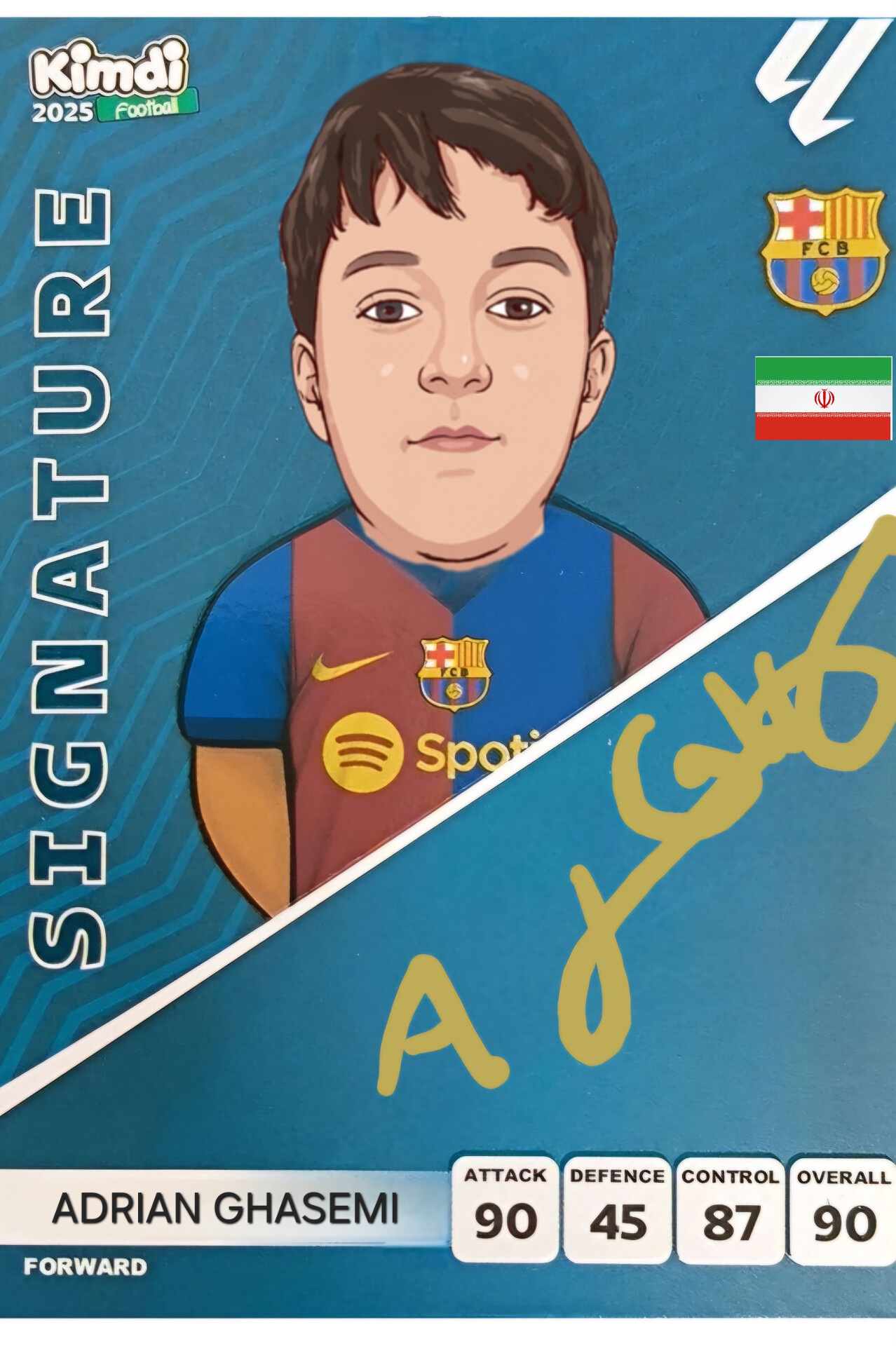 کیمدی آدرین با عکس و اسم خودت