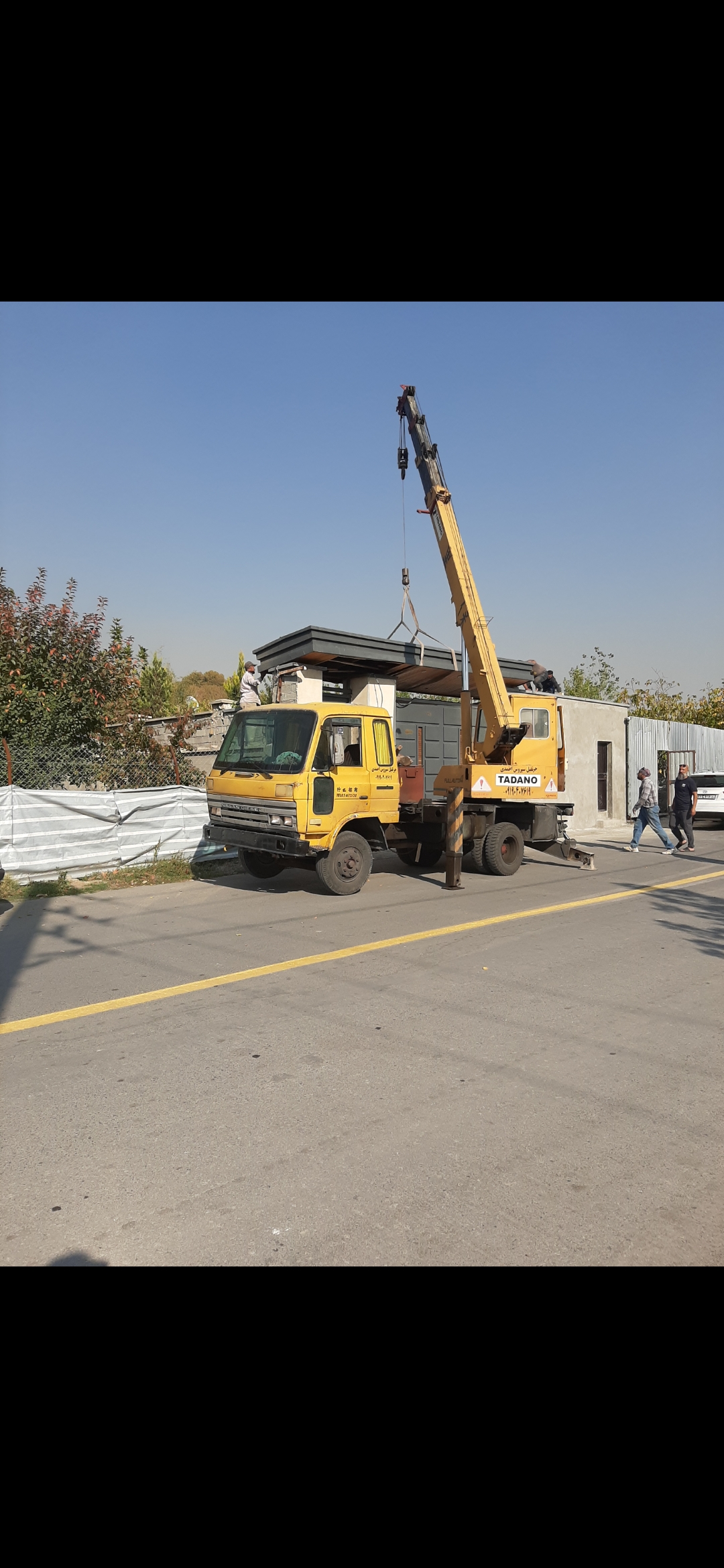 اجاره جرثقیل و خودروبر لواسان