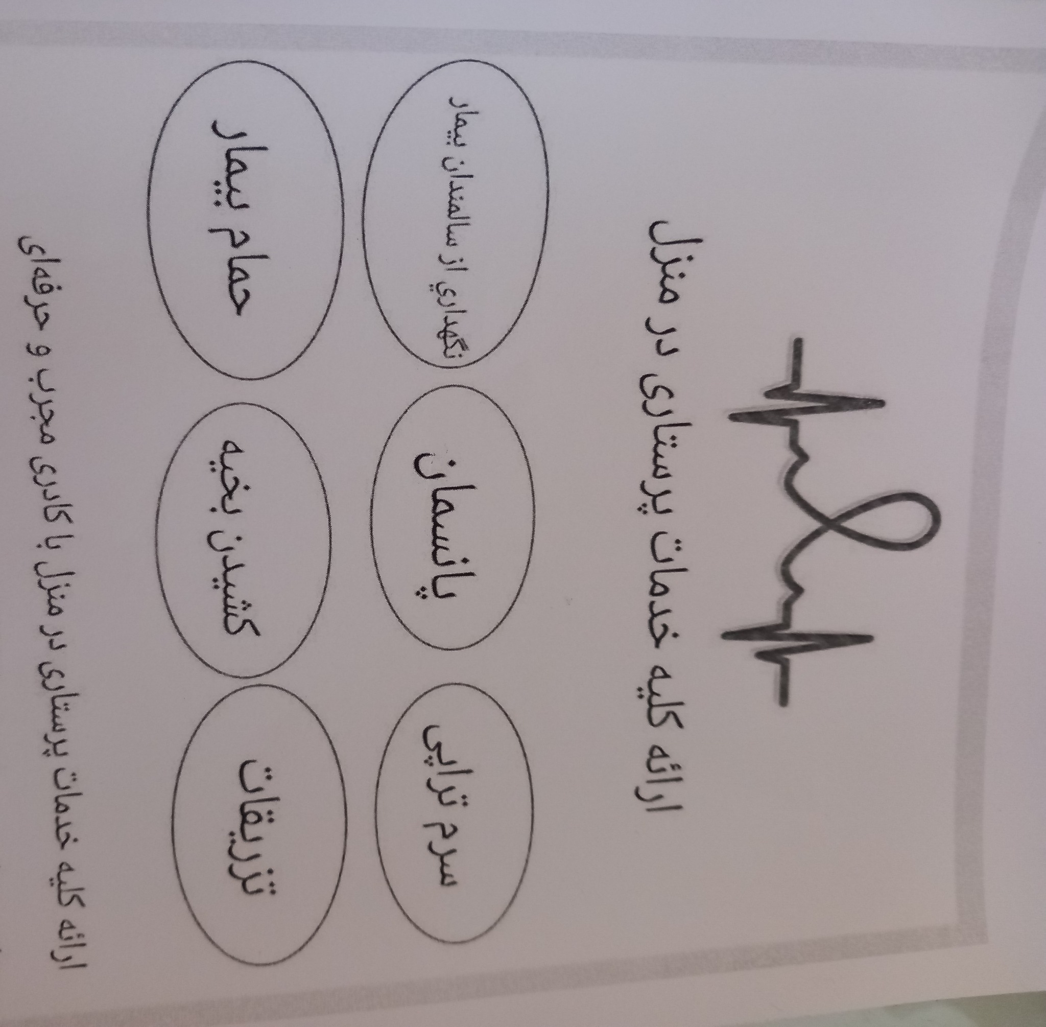 خدمات پرستاری از سالمندان  در منزل