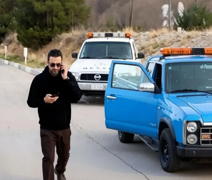 یدک کش حسان.. امداد خودرو صحنه